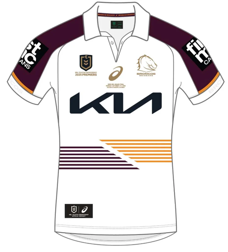 Brisbane Broncos 2025 Premiers Jersey Adult