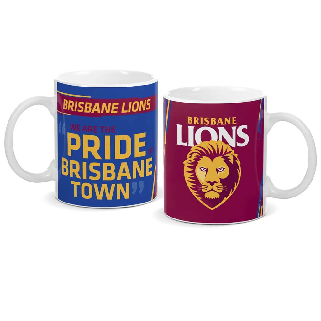 Brisbane Lions Team Song Mug