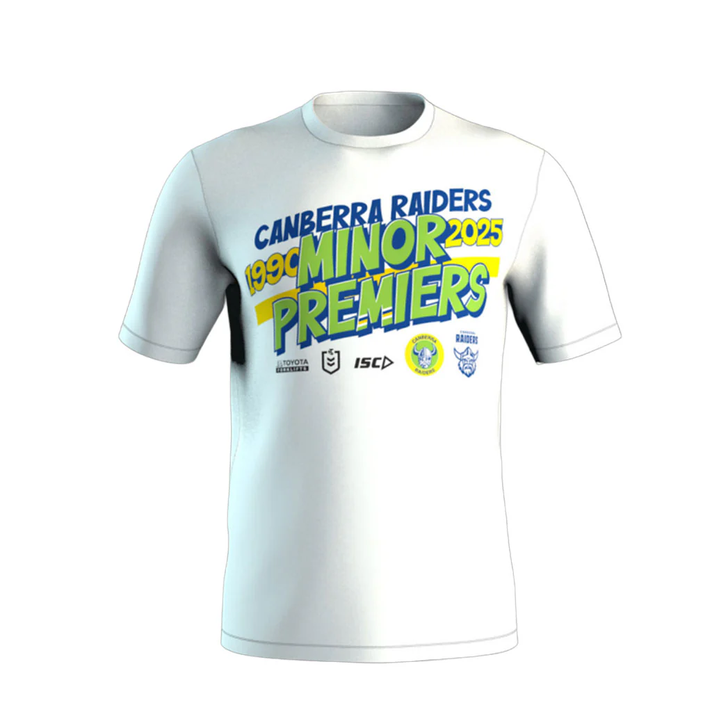 Canberra Raiders 2025 Minor Premiers Tee Youth