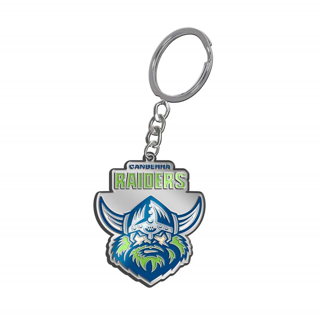 Canberra Raiders Enamel Logo Keyring