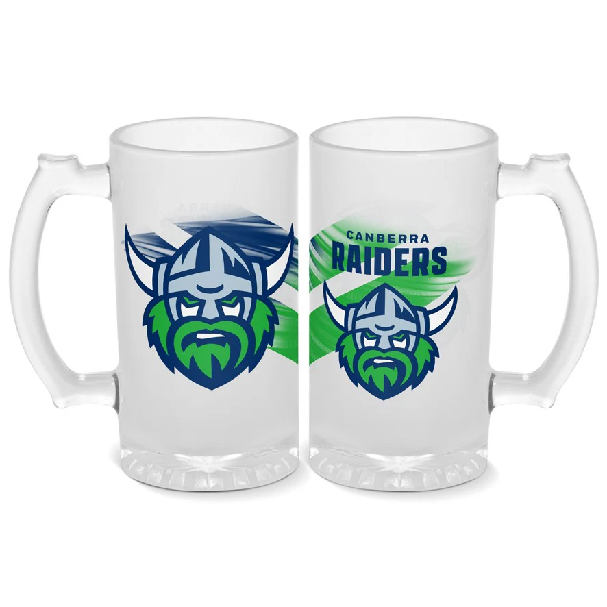Canberra Raiders Frosted Stein 500mL