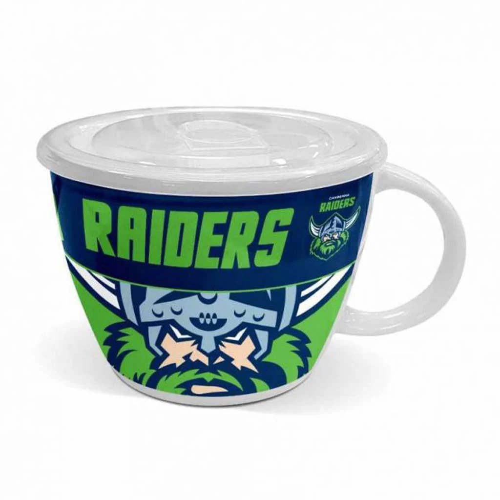 Canberra Raiders Soup Mug With Lid