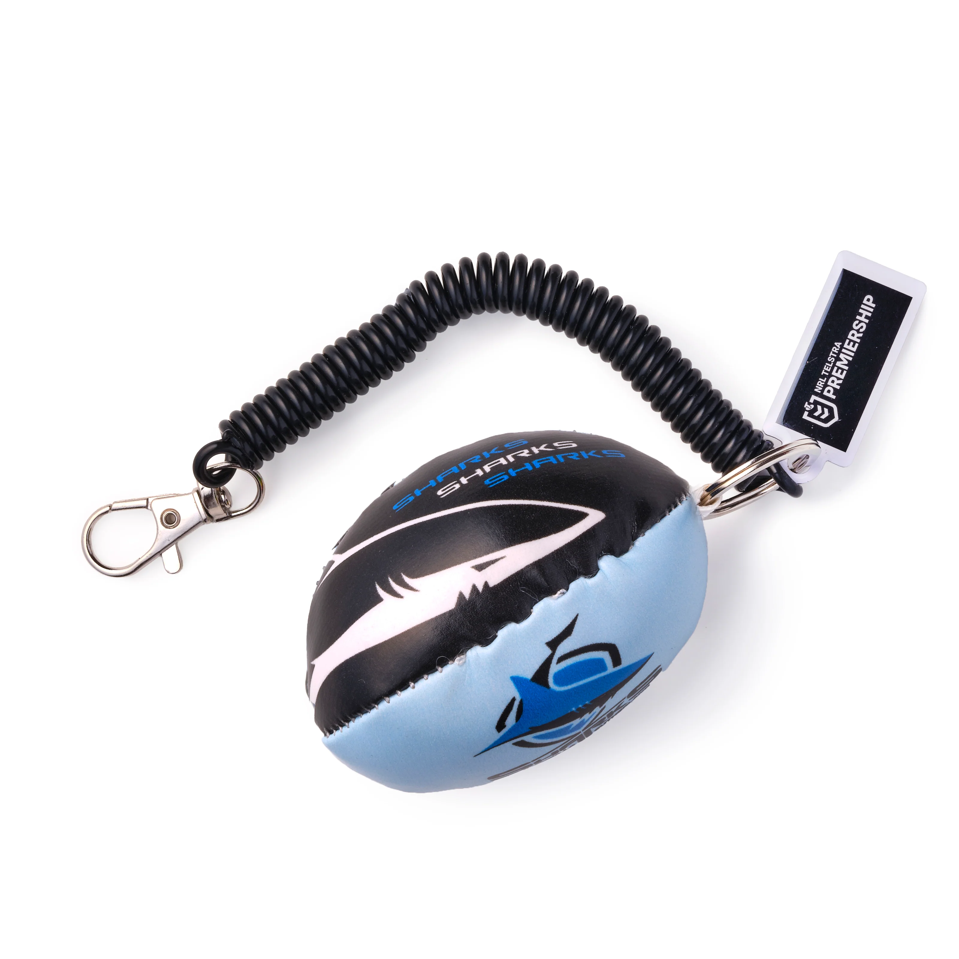 Cronulla Sharks Bungee Ball Keyring