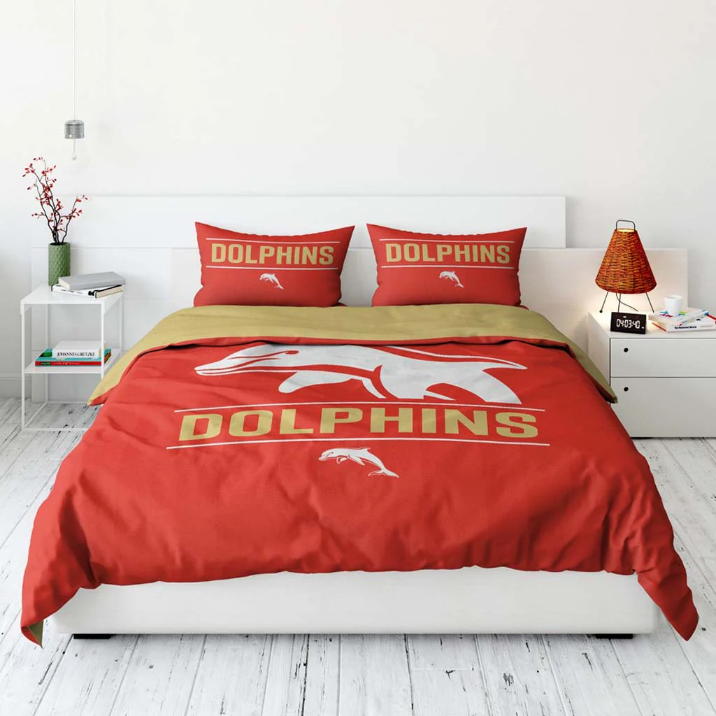 Dolphins Quilt Cover Set Queen