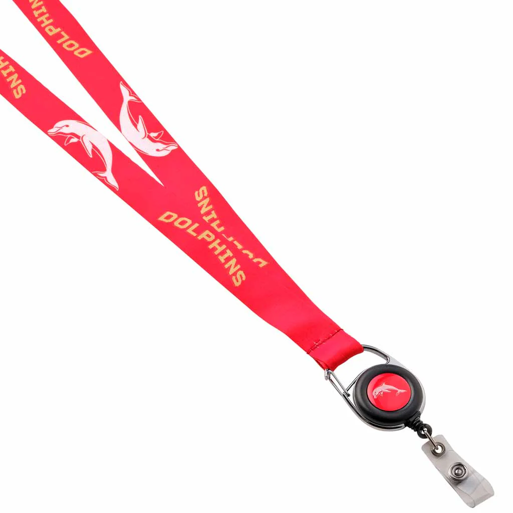 Dolphins Retractable Lanyard