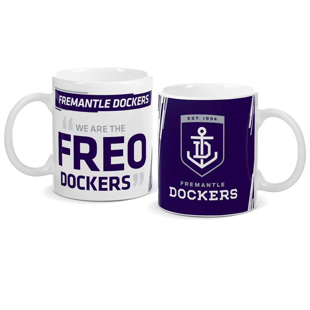 Fremantle Dockers Team Song Mug