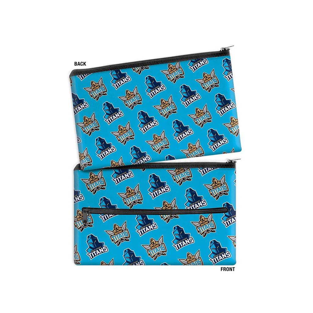 Gold Coast Titans Pencil Case Large