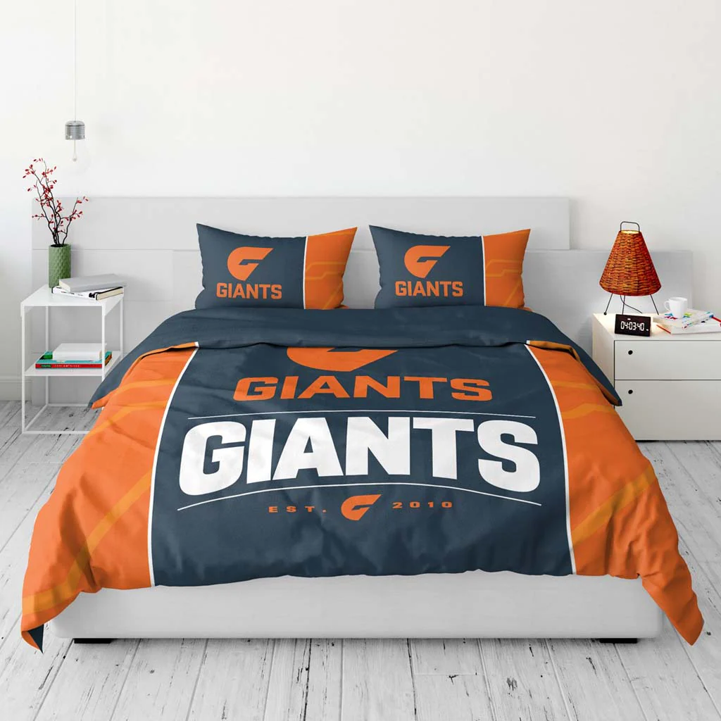 GWS Giants Quilt Cover Queen