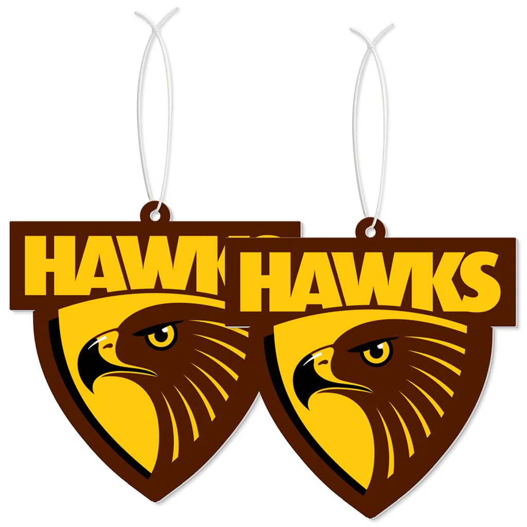 Hawthorn Hawks Air Freshener 2-pack
