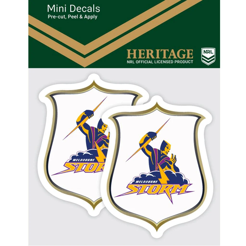 Melbourne Storm Heritage Mini Decals