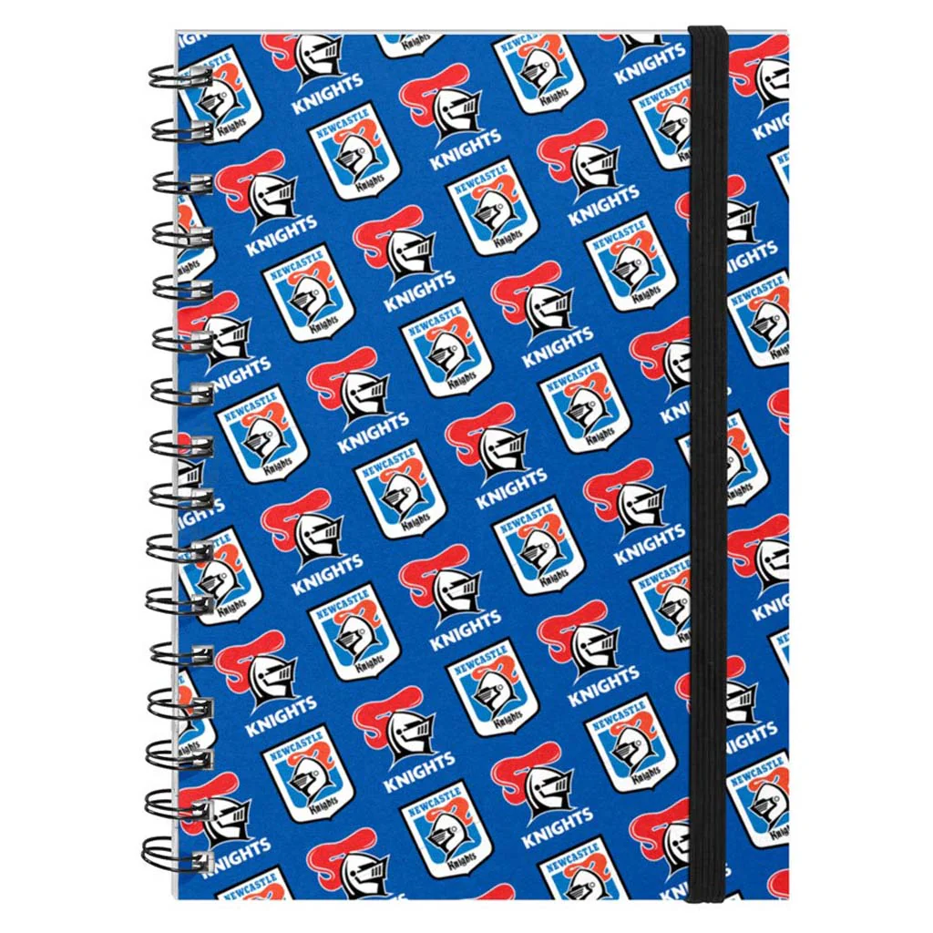 Newcastle Knights A5 Hardcover Notebook