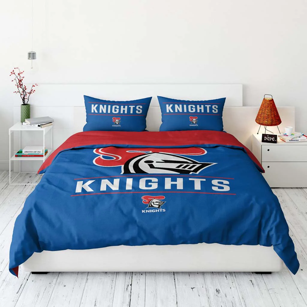 Newcastle Knights Quilt Cover Queen