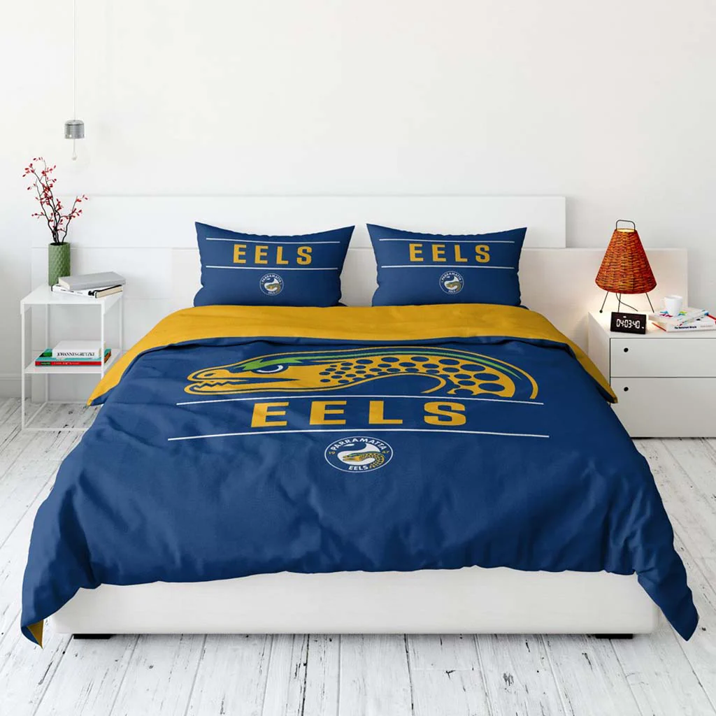 Parramatta Eels Quilt Cover Set Queen