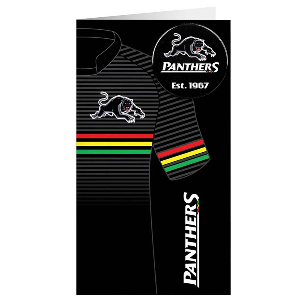 Penrith Panthers Badge Card