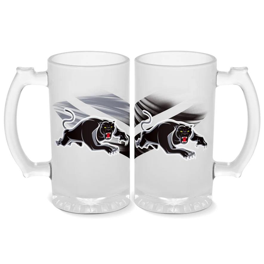 Penrith Panthers Frosted Stein 500mL