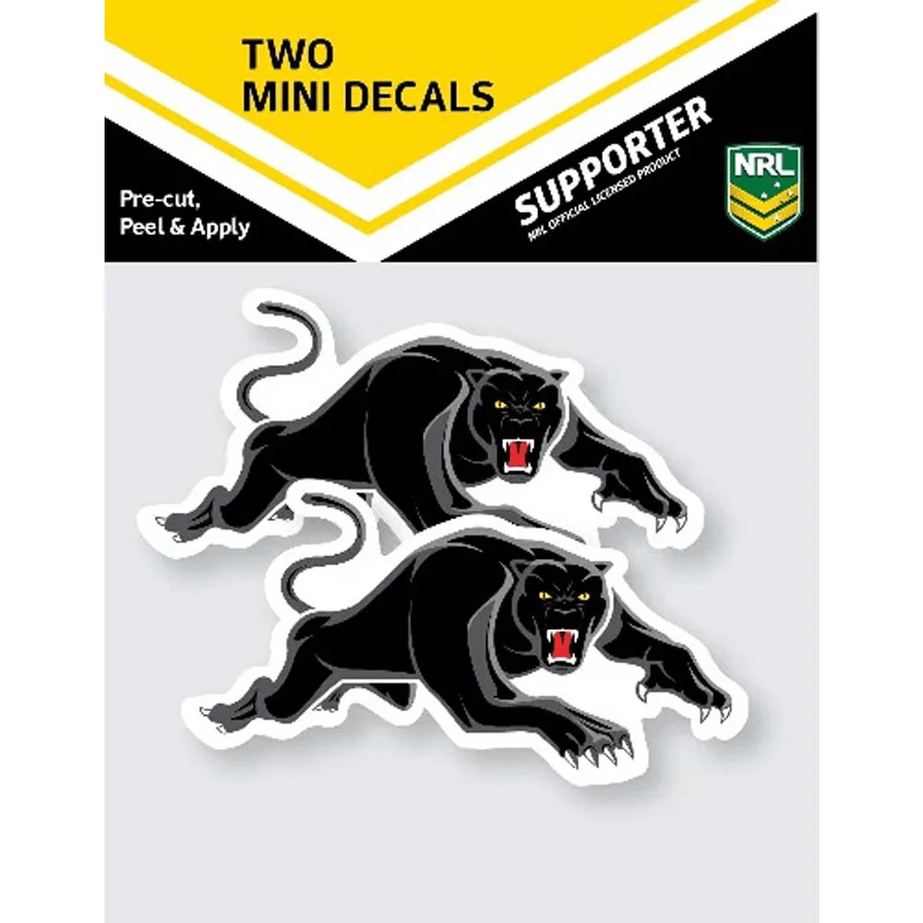 Penrith Panthers Mini Decals