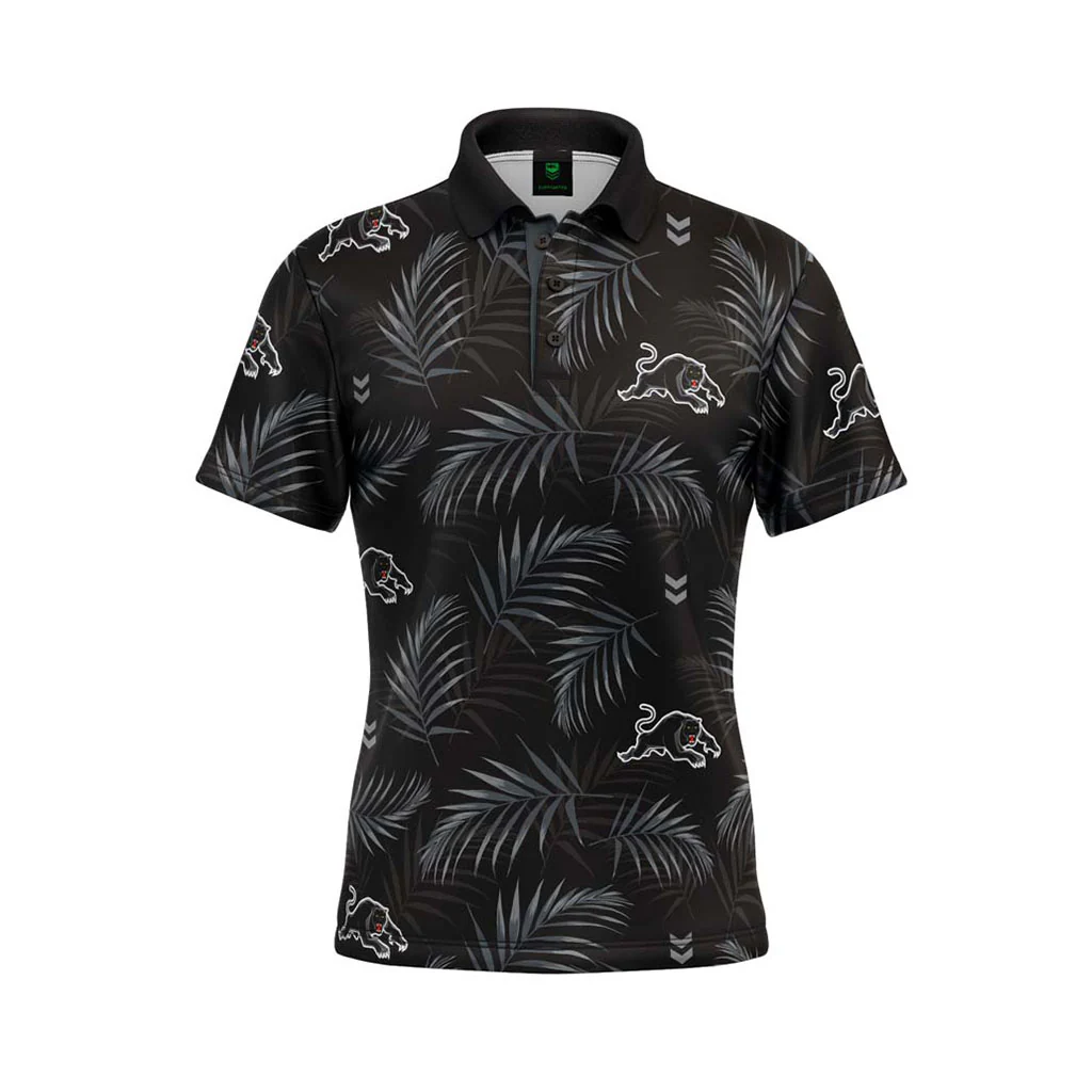 Penrith Panthers 'Palm Beach' Golf Shirt Adult