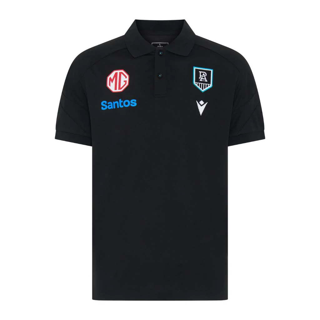 Port Adelaide Power 2026 Travel Polo Adult