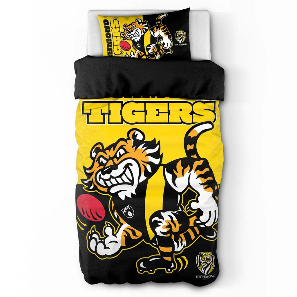 Richmond Tigers Quilt Cover Single