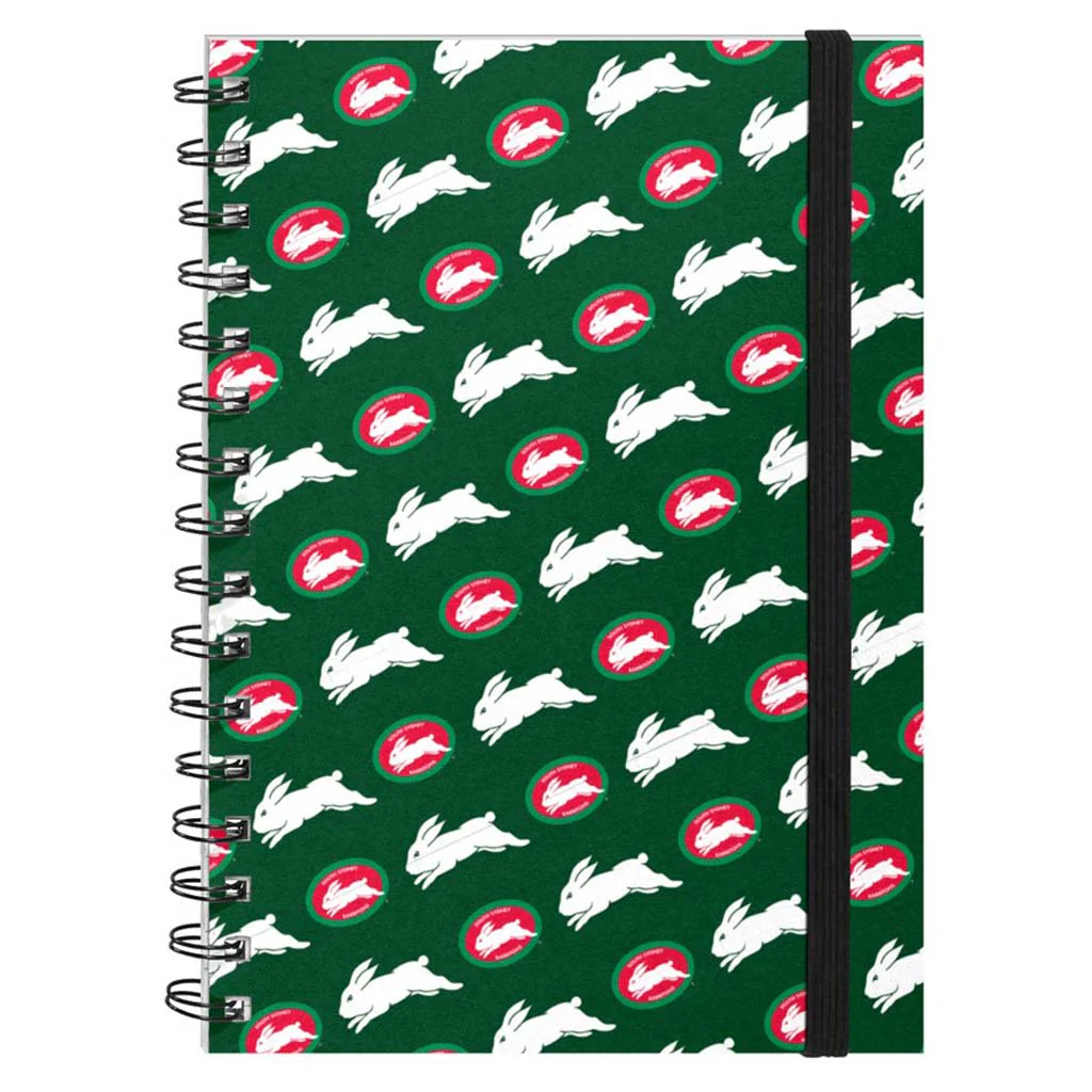 South Sydney Rabbitohs A5 Hardcover Notebook