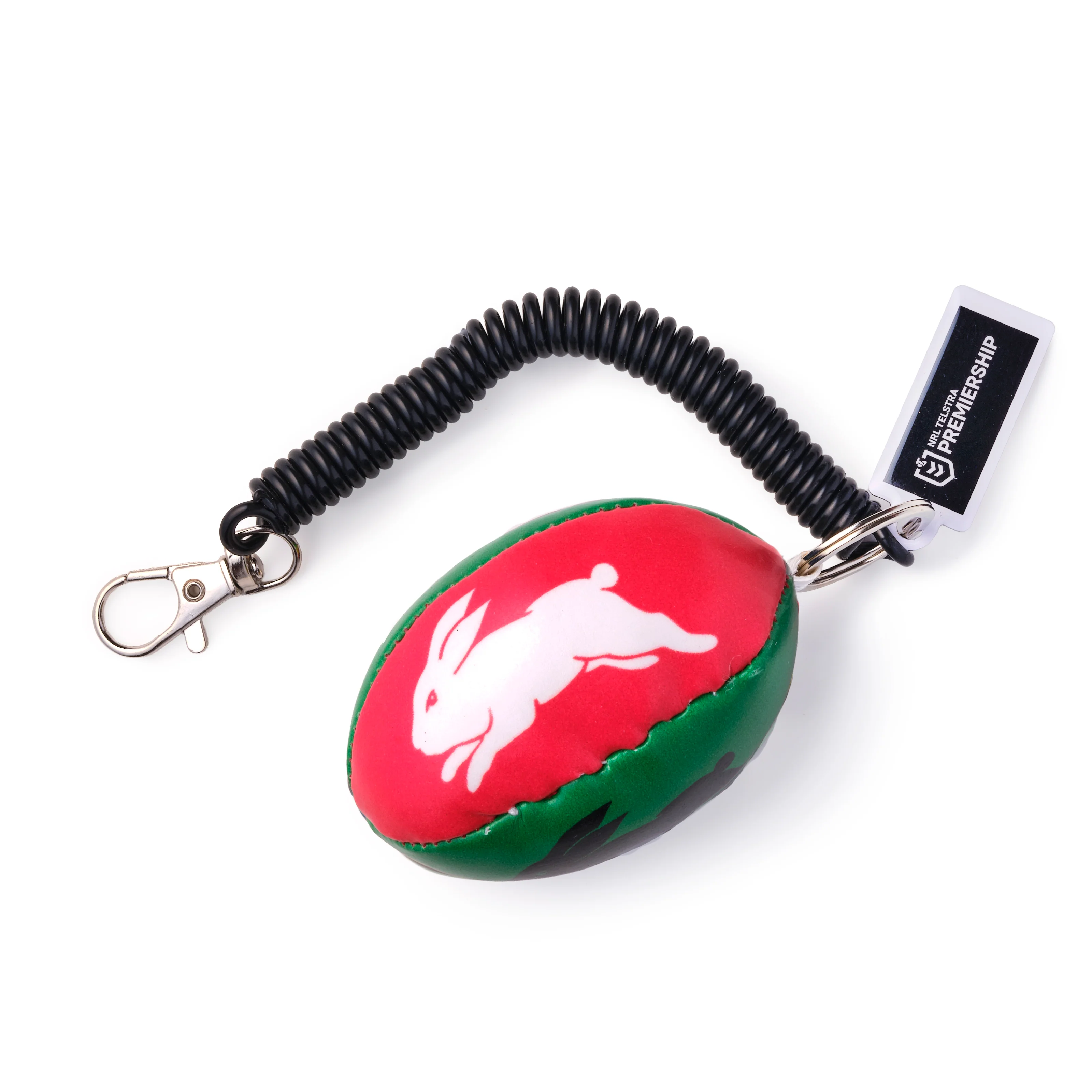 South Sydney Rabbitohs Bungee Ball Keyring