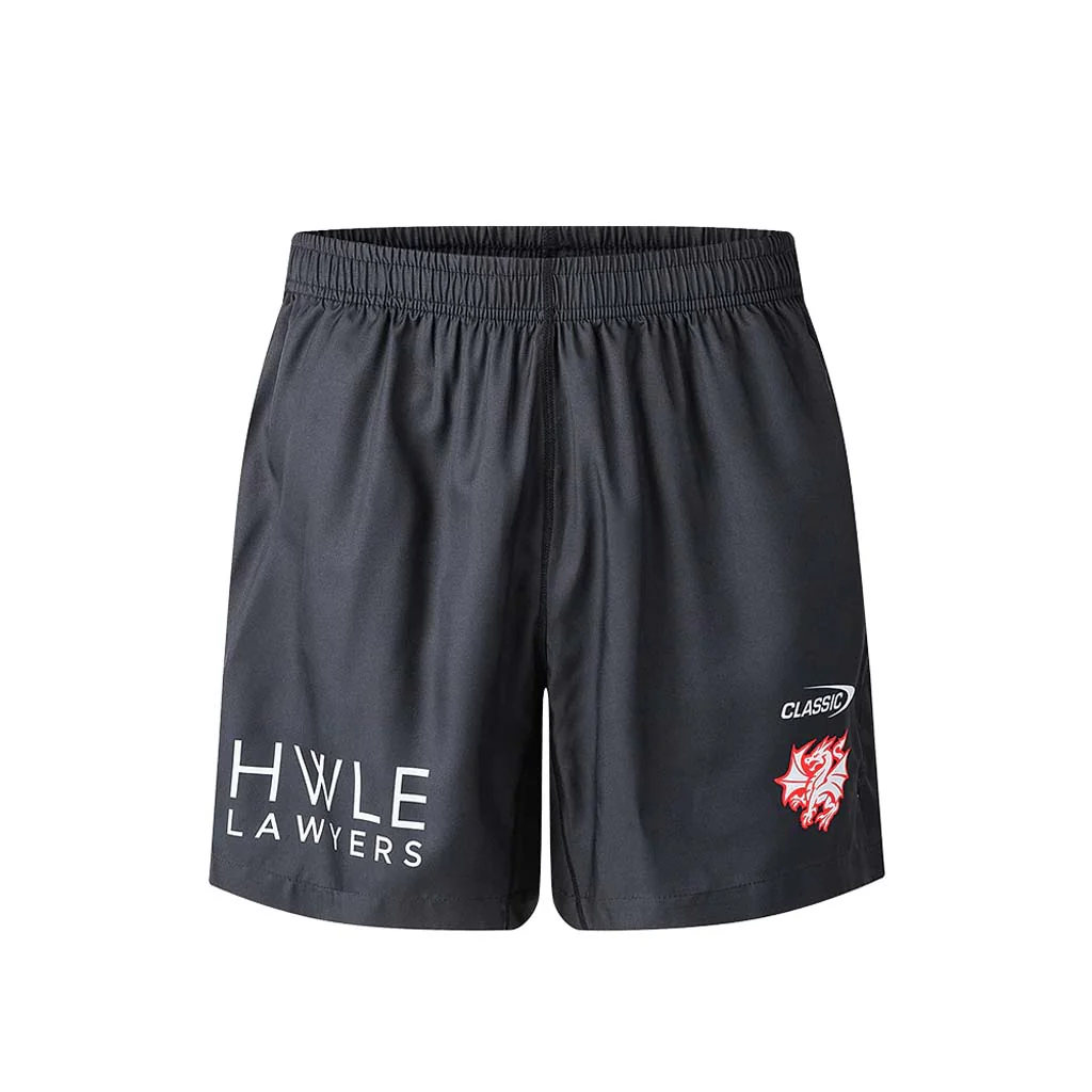 St George Dragons 2026 Gym Shorts Adult