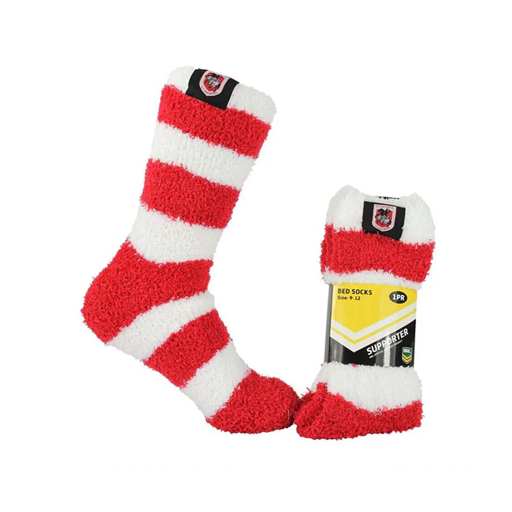 St George Dragons Bed Socks