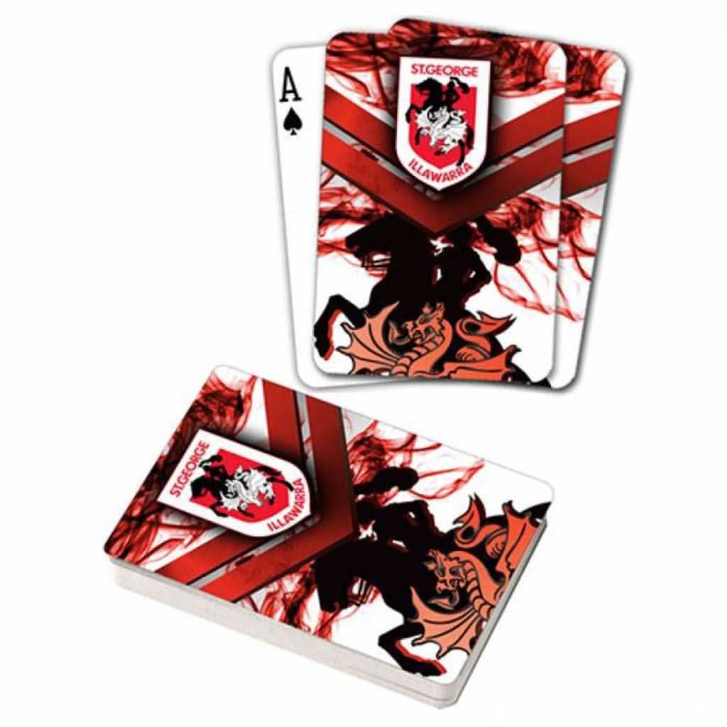 St George Dragons Playing Cards