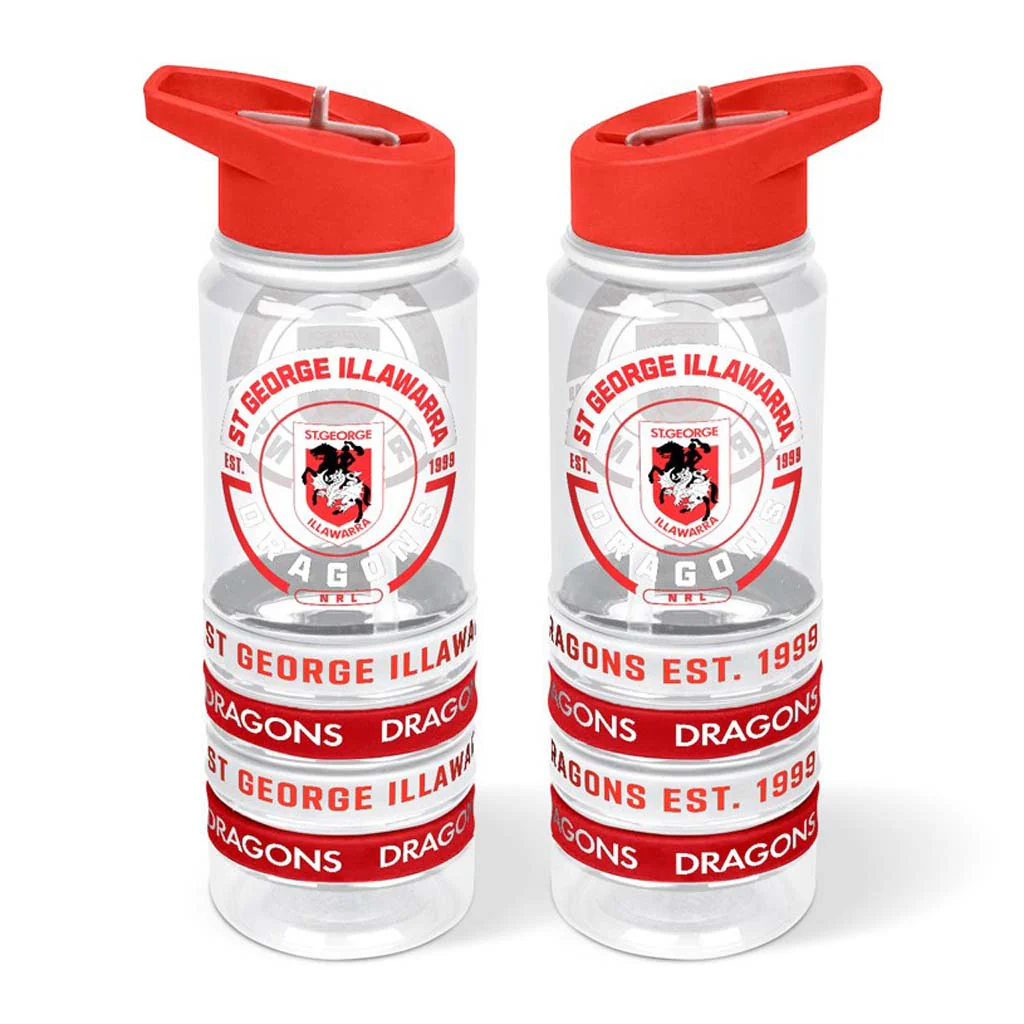 St George Dragons Bottle with Bands
