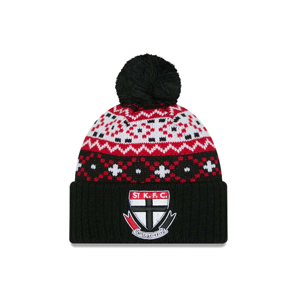 St Kilda Saints Cardigan Beanie