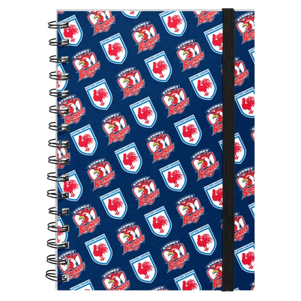 Sydney Roosters A5 Hardcover Notebook