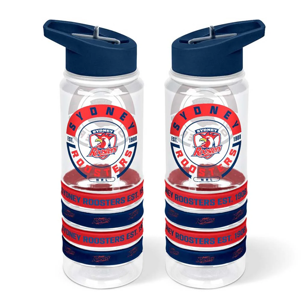 Sydney Roosters Bottle with Bands