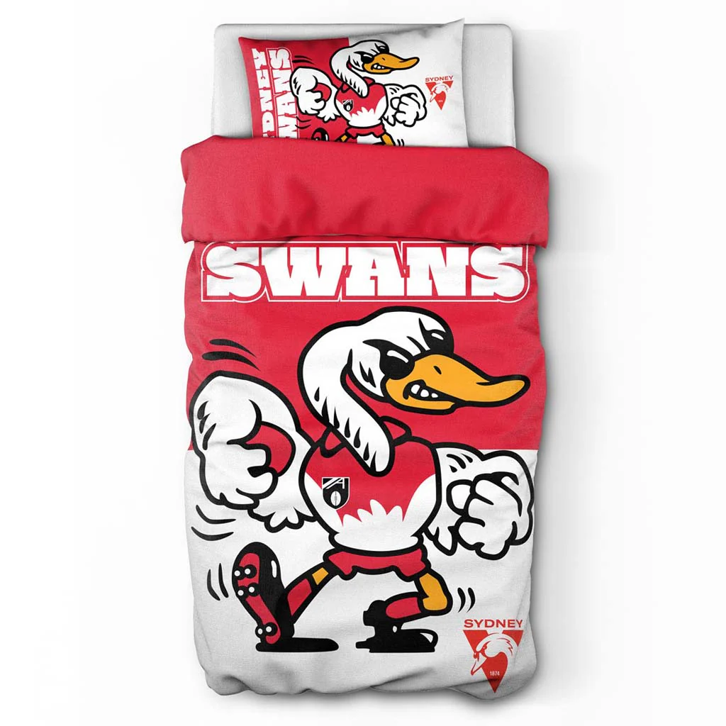 Sydney Swans Quilt Cover Single