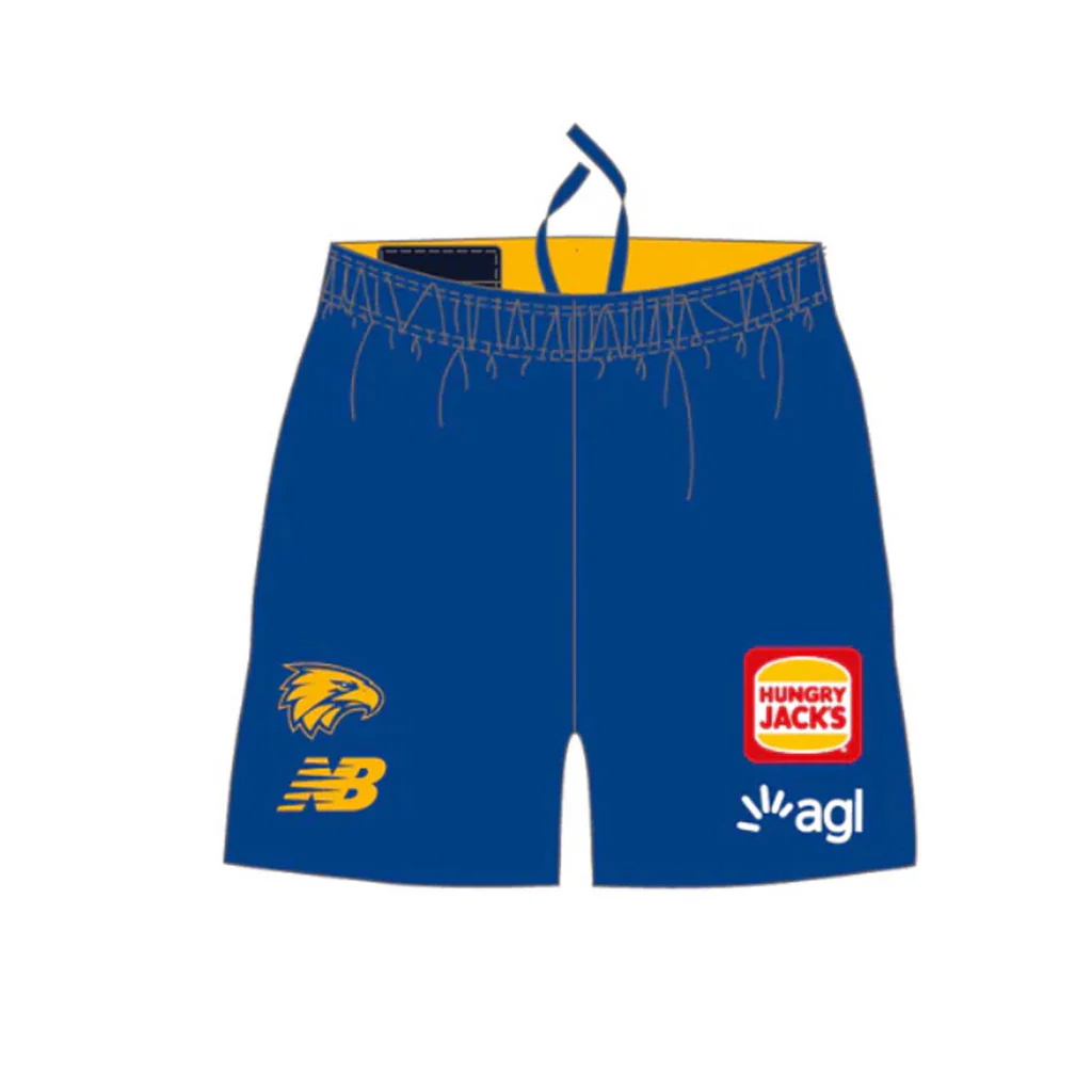 West Coast Eagles 2026 Travel Shorts Adult