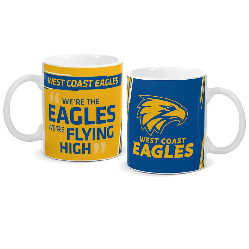 West Coast Eagles Team Song Mug