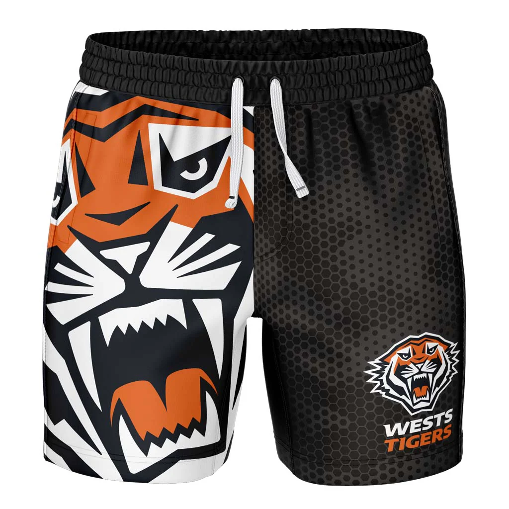 Wests Tigers 'Big Shot' Volley Shorts Adult